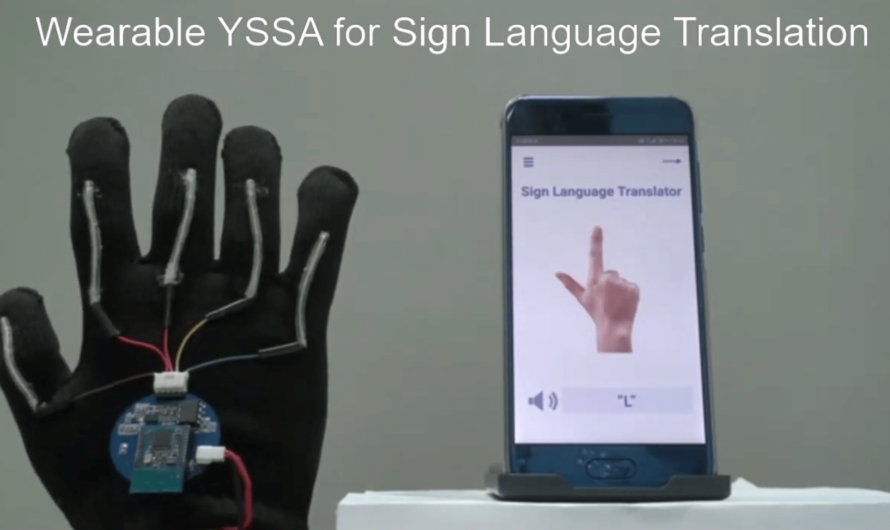 В США создали «умную» перчатку, которая переводит язык жестов в речь
