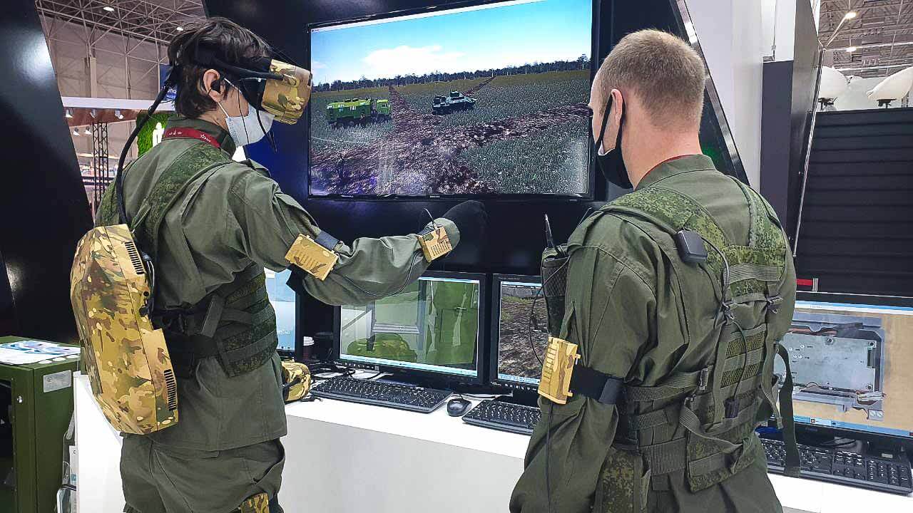 VR-комплекс для обучения военных связистов