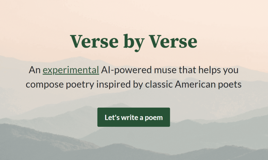 Google представила проект с нейросетью, которая умеет писать стихи