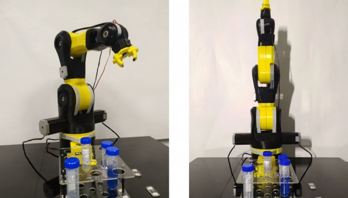 Химические эксперименты проводят роботы