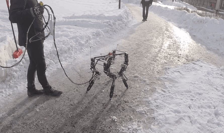 Создан робот, который умеет адаптировать своё тело под особенности местности