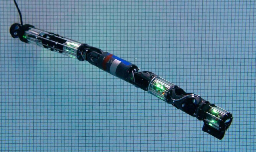 В США создали робота-змею для обследования кораблей под водой