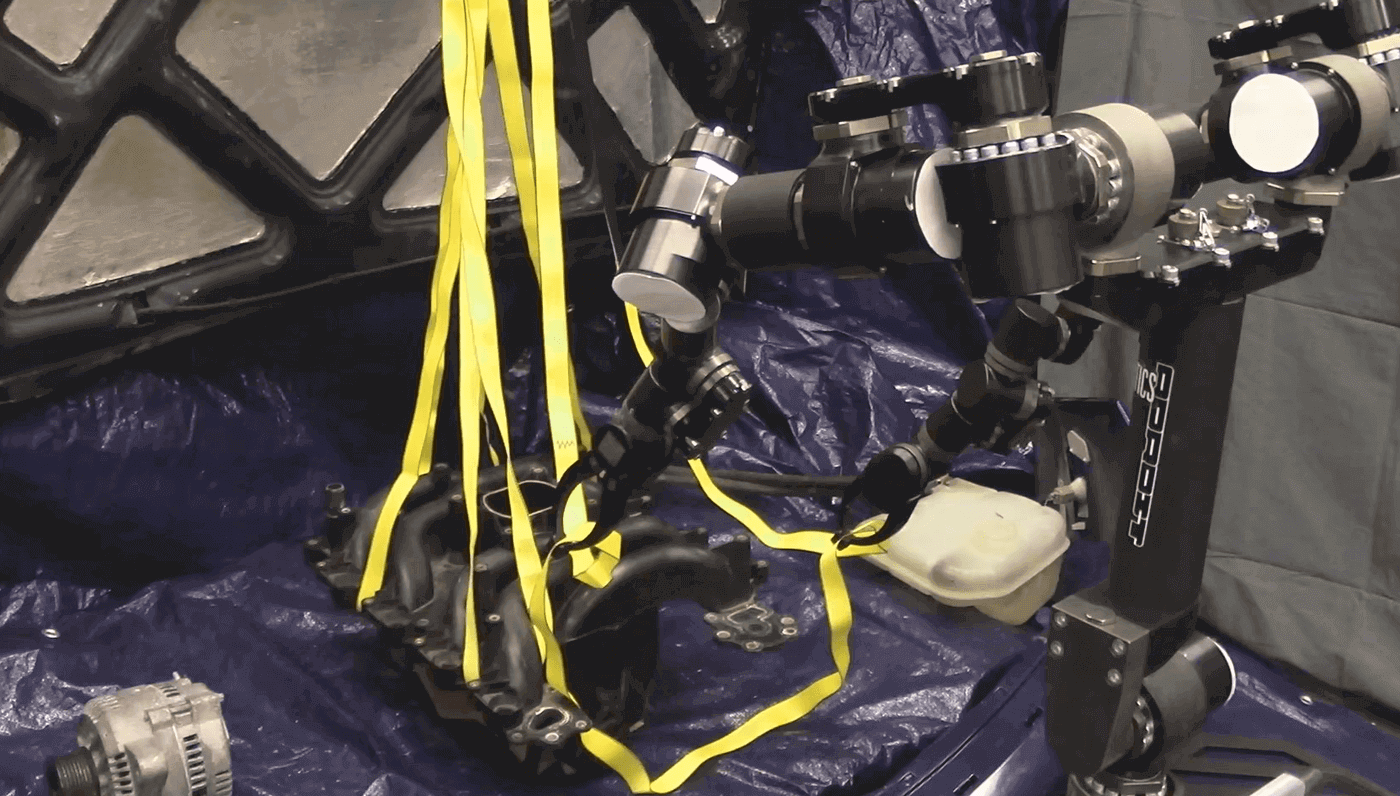 Robots learn to use soft materials like rope