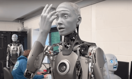 Ameca Humanoid Robot AI Platform