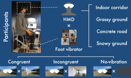 Virtual Walking with Omnidirectional Movies and Foot Vibrations
