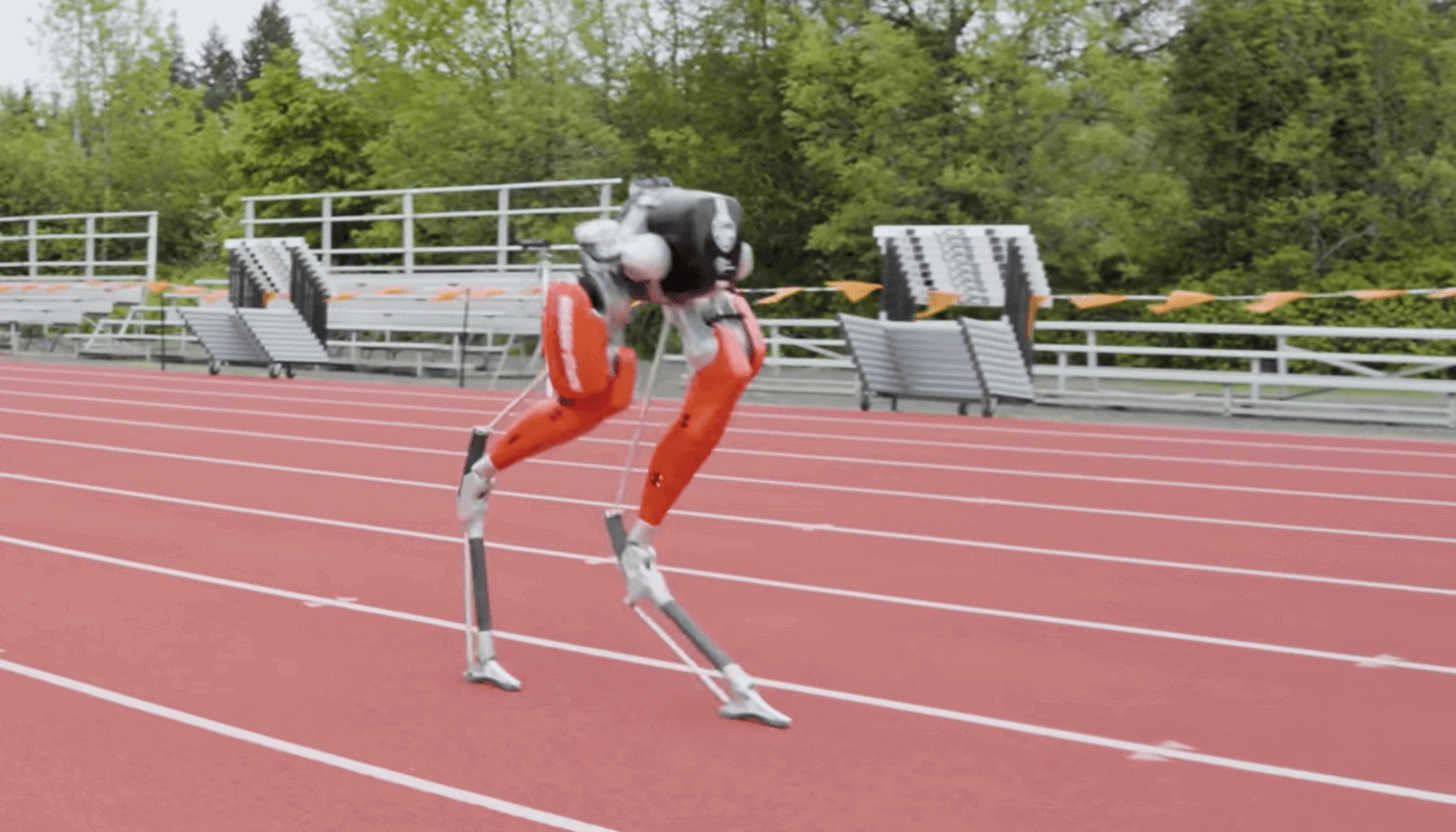 Cassie робот 100 M Run рекорд