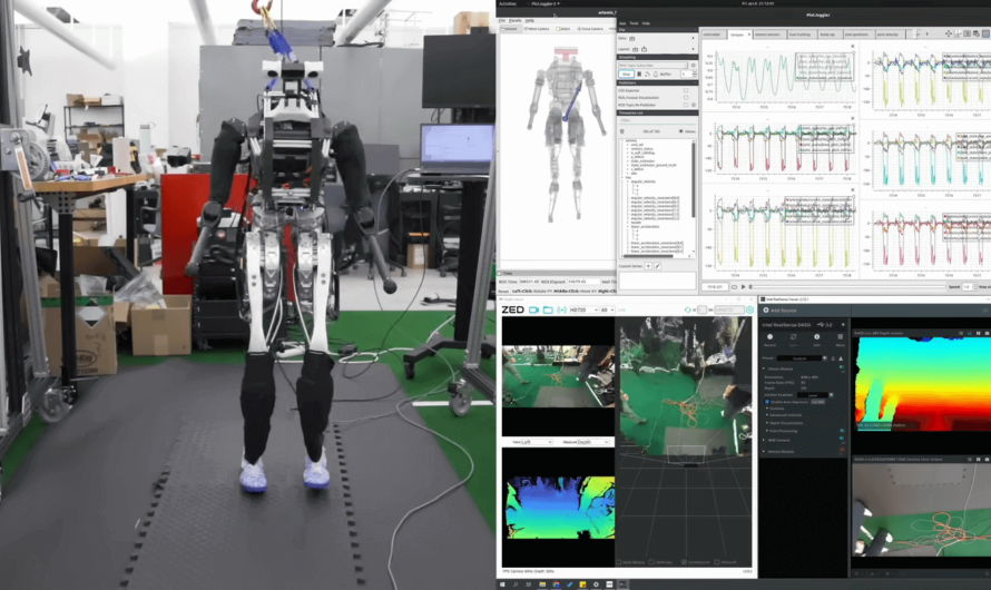Создан гуманоидный робот, способный бегать, прыгать и играть в футбол