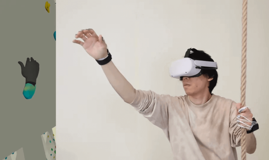 Новая система виртуальной реальности без перчаток создаёт ощущение касания пальцами