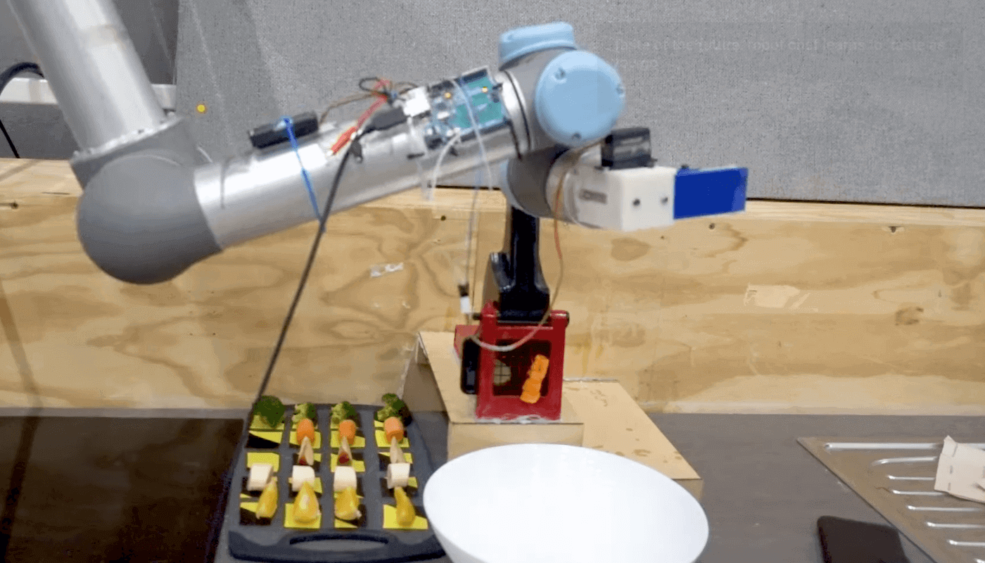 Chef robot recreate recipes