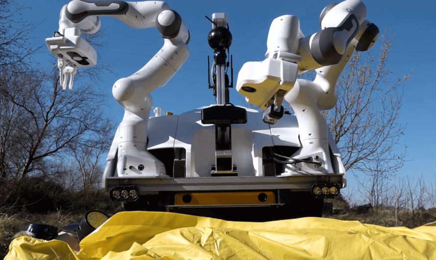 Робот-медик окажет дистанционную помощь в зоне чрезвычайной ситуации